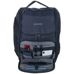 Kenneth Cole Reaction Top Zip Laptop With USB Port (RFID) Backpack, Navy One Size 17 Kenneth Cole Reaction Top Zip Laptop With USB Port (RFID) Backpack, Navy One Size -Luggage Factory 41CVjnCs0VL