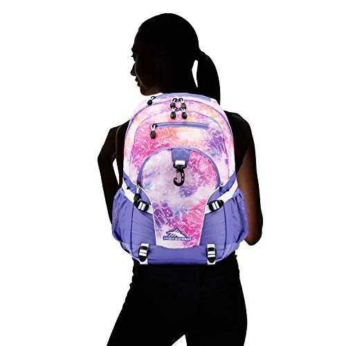 High Sierra Loop-Backpack, School, Travel, Or Work Bookbag With Tablet-sleeve, Unicorn Clouds/Lavender/White, One Size 2 High Sierra Loop-Backpack, School, Travel, Or Work Bookbag With Tablet-sleeve, Unicorn Clouds/Lavender/White, One Size - Image 2