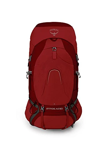 Osprey Atmos AG 50 Men's Backpacking Backpack, Rigby Red , Medium 6 Osprey Atmos AG 50 Men's Backpacking Backpack, Rigby Red , Medium - Image 6