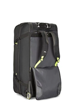 High Sierra At8 Wheeled Upright Duffel Bag, Black/Zest, 32" -Luggage Factory 41Dm3kacdUL