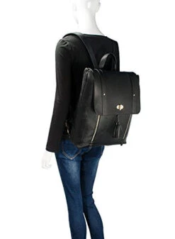 Estarer Women PU Backpack 15.6inch Laptop Vintage College School Rucksack Bag 11 Estarer Women PU Backpack 15.6inch Laptop Vintage College School Rucksack Bag -Luggage Factory 41F 2BC0xCXRL