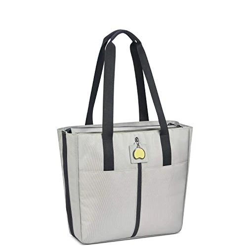 DELSEY Paris Women's Daily's Tote Shoulder Bag, Light Gray, 14 Inch Sleeve 5 DELSEY Paris Women's Daily's Tote Shoulder Bag, Light Gray, 14 Inch Sleeve - Image 5