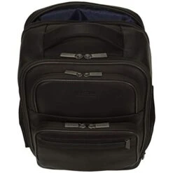 Kenneth Cole Reaction Colombian Leather Double Gusset 15.6” Computer Backpack, Brown One Size 9 Kenneth Cole Reaction Colombian Leather Double Gusset 15.6” Computer Backpack, Brown One Size -Luggage Factory 41H0dPtSmvL