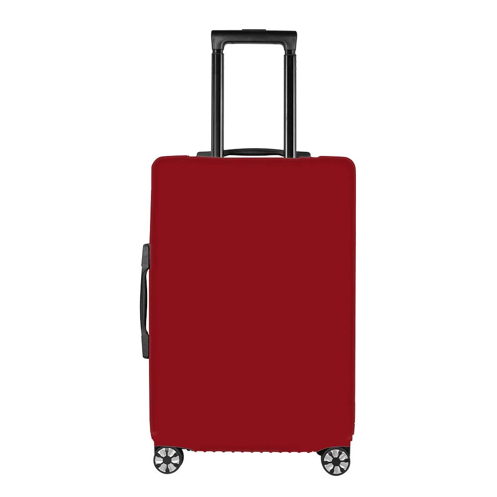 Washable Luggage Cover Spandex Suitcase Cover Protective Fits 19-32inch Luggage Zipper Carry On Covers Wine Red 6 Washable Luggage Cover Spandex Suitcase Cover Protective Fits 19-32inch Luggage Zipper Carry On Covers Wine Red - Image 6
