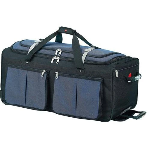 Athalon Luggage 29" 15-Pocket Duffel, Blue/Black 1 Athalon Luggage 29" 15-Pocket Duffel, Blue/Black