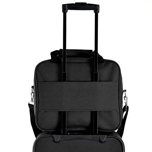 Olympia Let's Travel 2pc Carry-on Luggage Set, Black 7 Olympia Let's Travel 2pc Carry-on Luggage Set, Black - Image 7