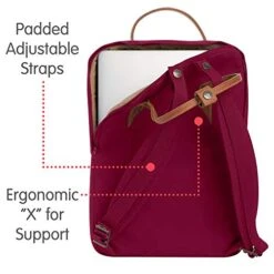 Fjallraven - Kanken No. 2 Laptop 15" Backpack For Everyday, Plum 14 Fjallraven - Kanken No. 2 Laptop 15" Backpack For Everyday, Plum -Luggage Factory 41IoFN 2BrTQL