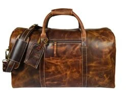Leather Castle Genuine Vintage Men’s Duffel Sports Gym, Travel, Carry-on Luggage Bag, Light Brown 11 Leather Castle Genuine Vintage Men’s Duffel Sports Gym, Travel, Carry-on Luggage Bag, Light Brown -Luggage Factory 41K 2BijlbL