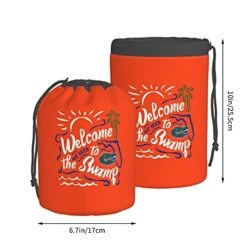 Welcome To The Swamp Florida Gator Gators Fishing Cosmetic Bags Waterproof Portable Drawstring Toiletry Bag Makeup Bags -Luggage Factory 41MhhREfxuS