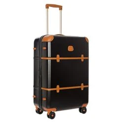 Bric's Luggage Bellagio Ultra Light 27 Inch Spinner Trunk (Black/Tobacco)