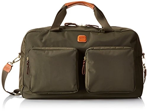 Bric's Luggage Bxl32192 X Bag Boarding Duffel, Olive/Cognac Trim, One Size 1 Bric's Luggage Bxl32192 X Bag Boarding Duffel, Olive/Cognac Trim, One Size