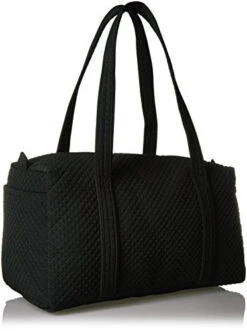 Vera Bradley Women's Iconic Small Duffel Microfiber, Classic Black 13 Vera Bradley Women's Iconic Small Duffel Microfiber, Classic Black -Luggage Factory 41MnJR9SviL