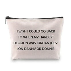 Novelty Inspired Cosmetic Bag I Love New Kid On Black Gift For Women