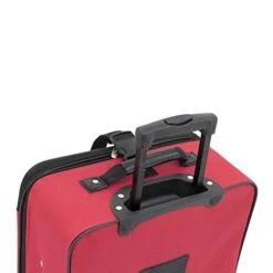 Travelers Club Genova 3-Piece Softside Expandable Luggage Set, Red, (20/26/29) -Luggage Factory 41NuYwRAaPL