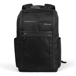 Travelpro Crew Executive Choice 3 Slim Backpack, Jet Black