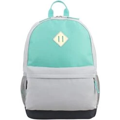 Eastsport Dome Backpack With FREE Pencil Case, Turquoise/Gray -Luggage Factory 41Q02gBIs4L
