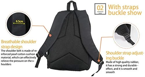 The-Last-Dragon Laptop Backpack, Large Capacity Casual Shoulder Bag Camping Travel Backpack For Boys Girls 17" 4 The-Last-Dragon Laptop Backpack, Large Capacity Casual Shoulder Bag Camping Travel Backpack For Boys Girls 17" - Image 4