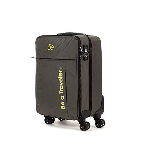 Cloe Carry-On 20 Inch Water-Resistant Luggage With 360º-spinner Wheels In Olive Green Color 3 Cloe Carry-On 20 Inch Water-Resistant Luggage With 360º-spinner Wheels In Olive Green Color - Image 3