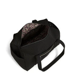 Vera Bradley Women's Iconic Small Duffel Microfiber, Classic Black 19 Vera Bradley Women's Iconic Small Duffel Microfiber, Classic Black -Luggage Factory 41R6271r1YL