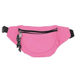 DALIX Small Fanny Pack Waist Pouch S XS Size 24 To 31 In Hot Pink -Luggage Factory 41RN6stz4VL