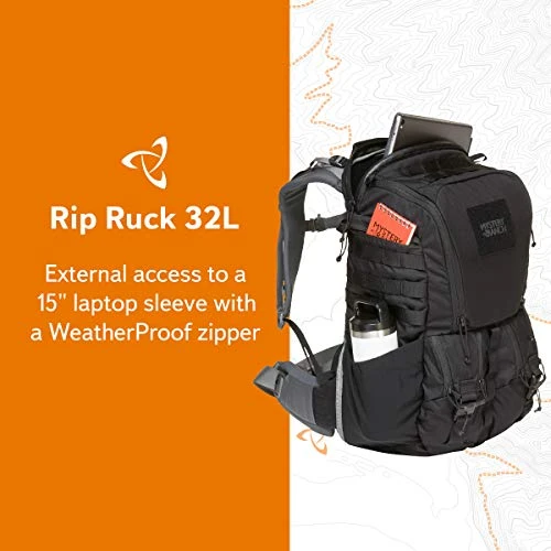 MYSTERY RANCH Rip Ruck 32 Backpack - Military Inspired Tactical Pack, L/XL, Black 5 MYSTERY RANCH Rip Ruck 32 Backpack - Military Inspired Tactical Pack, L/XL, Black - Image 5