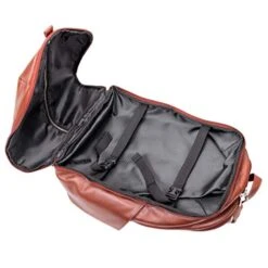 McKleinUSA Englewood, Pebble Grain Calfskin Leather, 17" Leather, Triple Compartment, Carry-All, Laptop & Tablet Weekend Backpack, Brown (18894) 8 McKleinUSA Englewood, Pebble Grain Calfskin Leather, 17" Leather, Triple Compartment, Carry-All, Laptop & Tablet Weekend Backpack, Brown (18894) -Luggage Factory 41Rj7IYw0sL