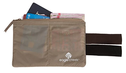 EAGLE CREEK TRAVEL GEAR Undercover Hidden Pocket, Khaki 4 EAGLE CREEK TRAVEL GEAR Undercover Hidden Pocket, Khaki - Image 4