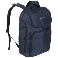 Kenneth Cole Reaction Top Zip Laptop With USB Port (RFID) Backpack, Navy One Size
