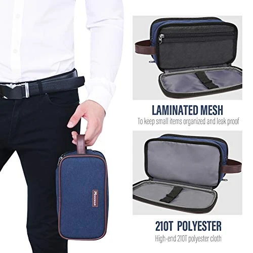 Modoker Bag Easy Organization Travel Toiletry Bag For Men Or Women(BLUE) 3 Modoker Bag Easy Organization Travel Toiletry Bag For Men Or Women(BLUE) - Image 3