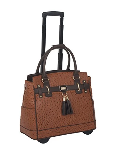 The Uptown Ostrich Computer Ipad, Laptop Tablet Rolling Tote Bag Briefcase Carryall Bag 8 The Uptown Ostrich Computer Ipad, Laptop Tablet Rolling Tote Bag Briefcase Carryall Bag - Image 8