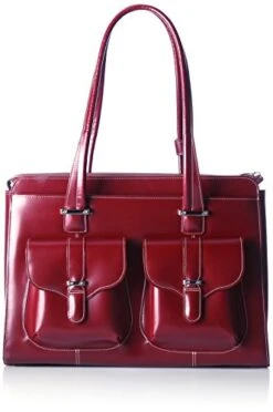 Mckleinusa Alexis 96546 Red Leather Ladies' Briefcase