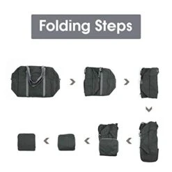 For Spirit Airlines Foldable Travel Duffel Bag Tote Carry On Luggage Sport Gym Duffle For Men And Women (Dark Grey) 12 For Spirit Airlines Foldable Travel Duffel Bag Tote Carry On Luggage Sport Gym Duffle For Men And Women (Dark Grey) -Luggage Factory 41XRbHo qnL