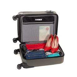 Cloe Carry-On 20 Inch Water-Resistant Luggage With 360º-spinner Wheels In Olive Green Color 15 Cloe Carry-On 20 Inch Water-Resistant Luggage With 360º-spinner Wheels In Olive Green Color -Luggage Factory 41XvAPEhkRS