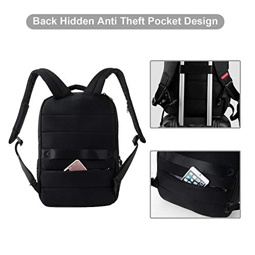 KOPACK Business Laptop Backpack Side Load Computer Travel Backpack Usb Port Water Resistant 15.6 4 KOPACK Business Laptop Backpack Side Load Computer Travel Backpack Usb Port Water Resistant 15.6 - Image 4