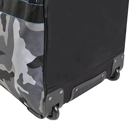 Ecko Unltd. Men's United 32" Large Rolling Duffel Bag, Grey Camo/Blue, One Size 12 Ecko Unltd. Men's United 32" Large Rolling Duffel Bag, Grey Camo/Blue, One Size - Image 12