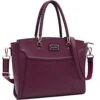 Laptop Tote Bag For Women,13-15.6 Inches Spacious Tablet Handbag Shoulder Bag For Laptop Computer Tablet(Darkpurple-N)