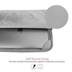 MoKo 13-13.3 Inch Laptop Sleeve Case Compatible With MacBook Air 13-inch Retina, MacBook Pro 13", HP Dell Acer Lenove Notebook Computer, Protective Carrying Bag With Pocket, Pink Gray Marble 14 MoKo 13-13.3 Inch Laptop Sleeve Case Compatible With MacBook Air 13-inch Retina, MacBook Pro 13", HP Dell Acer Lenove Notebook Computer, Protective Carrying Bag With Pocket, Pink Gray Marble -Luggage Factory 41ZLgTfjAML