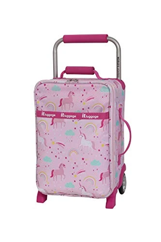 It Luggage Kids' World's Lightest, Unicorn Repeat Print, 1 Piece 1 It Luggage Kids' World's Lightest, Unicorn Repeat Print, 1 Piece