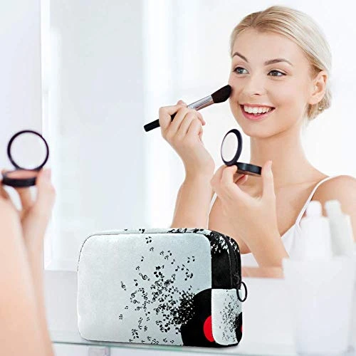 LEVEIS Tyu Makeup Bag Cosmetic Bags Toiletry Travel Organizer For Women, Portable Storage Organzier For Cosmetics, Make Up Tools, Toiletries 2 LEVEIS Tyu Makeup Bag Cosmetic Bags Toiletry Travel Organizer For Women, Portable Storage Organzier For Cosmetics, Make Up Tools, Toiletries - Image 2