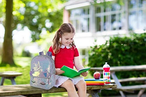 Reverse Sequin Glitter Backpacks - Color Changing Rainbow Magic Backpacks (Rainbow Unicorn) 2 Reverse Sequin Glitter Backpacks - Color Changing Rainbow Magic Backpacks (Rainbow Unicorn) - Image 2