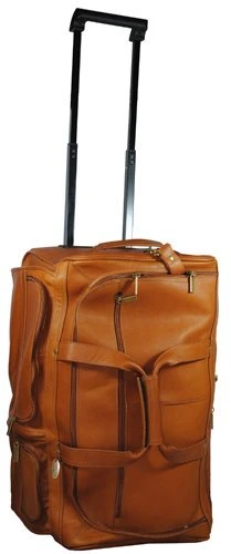 David King & Co. 20 Inch Rolling Duffel, Tan, One Size