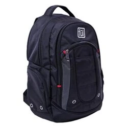 Cooper Laptop Backpack, Fits Laptops Up To 16in, USB Charge Port, Black -Luggage Factory 41ce8x8ylnL