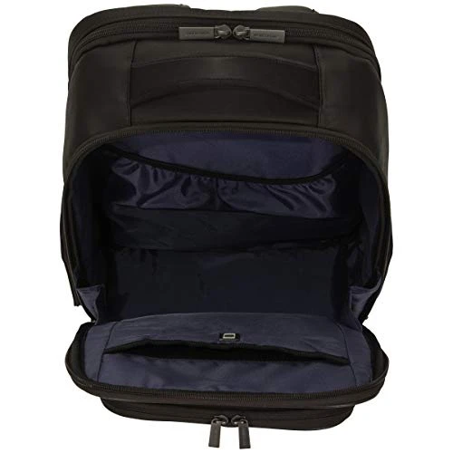 Kenneth Cole Reaction Colombian Leather Double Gusset 15.6” Computer Backpack, Brown One Size 4 Kenneth Cole Reaction Colombian Leather Double Gusset 15.6” Computer Backpack, Brown One Size - Image 4