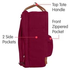 Fjallraven - Kanken No. 2 Laptop 15" Backpack For Everyday, Plum 15 Fjallraven - Kanken No. 2 Laptop 15" Backpack For Everyday, Plum -Luggage Factory 41eFEGlR bL