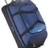 Eagle Creek Expanse Drop Bottom Wheeled Duffel 32 Inch Luggage, Twilight Blue