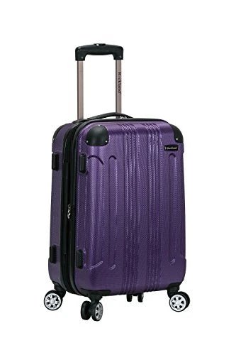Rockland London Hardside Spinner Wheel Luggage, Purple, Carry-On 20-Inch 1 Rockland London Hardside Spinner Wheel Luggage, Purple, Carry-On 20-Inch