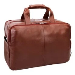 McKleinUSA Avondale, Pebble Grain Calfskin Leather, 22" Leather, Triple Compartment, Carry-All, Travel, Laptop Duffel, Brown (18904) 11 McKleinUSA Avondale, Pebble Grain Calfskin Leather, 22" Leather, Triple Compartment, Carry-All, Travel, Laptop Duffel, Brown (18904) -Luggage Factory 41ezG xRyGL