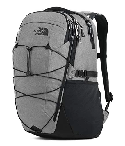 The North Face Borealis Laptop Backpack - Bookbag For Work, School, Or Travel, Zinc Grey Dark Heather/TNF Black, One Size 8 The North Face Borealis Laptop Backpack - Bookbag For Work, School, Or Travel, Zinc Grey Dark Heather/TNF Black, One Size - Image 8