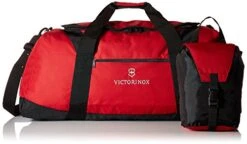 Victorinox Lifestyle Accessories 3.0 32" Large Travel Duffel Color: Red/Black -Luggage Factory 41fu91VlDkL