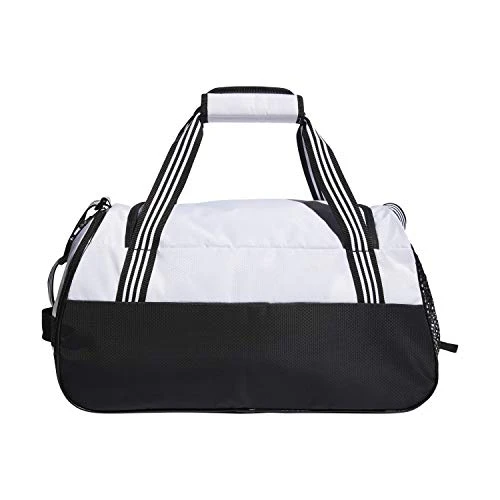 Adidas Womens Squad Duffel Bag White/ Black, One Size 3 Adidas Womens Squad Duffel Bag White/ Black, One Size - Image 3